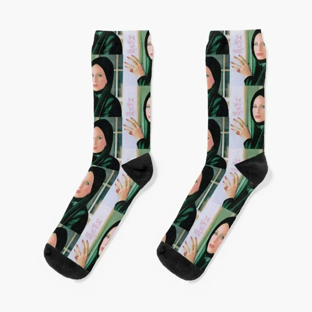 

THE WAY WE WERE BARBRA STREISAND Socks kawaii designer brand christmas stocking cotton Socks Woman Men's