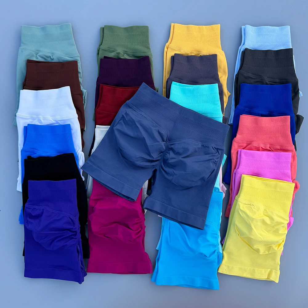 Clearance Sale: Limited Sizes RemainingSports Shorts Women Yoga Shorts Seamless Low Waist Scrunch Bum Gym