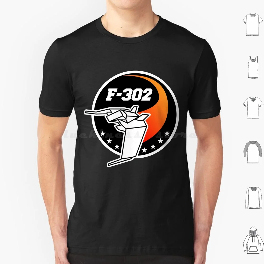Mens Womens F 302 Interceptor Mission Patch Funny Fans T Shirt Big Size 100% Cotton Mens Womens F 302 Interceptor Mission Patch