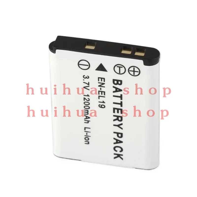 EN-EL19 ENEL19 el19 Camera Battery For Nikon S2500 S2600 S2700 S3100 S3200 S3300 S3500 S4100 S4150 S6500 USB Battery Charger