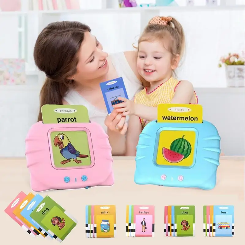 Carte Cognitive elettroniche per bambini apprendimento educativo precoce carte Flash carte macchina apprendimento educativo asilo bambini