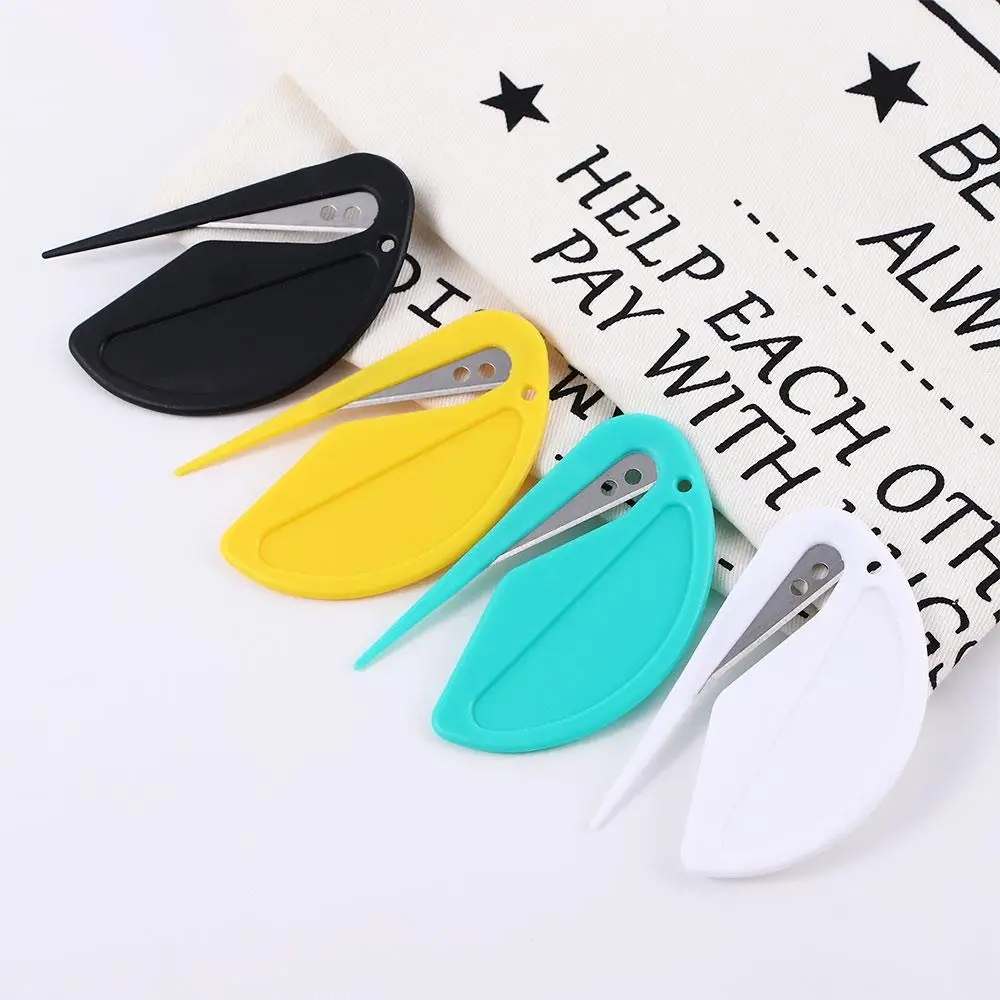 Plastic 2 stks/set Thuis Schoolbenodigdheden Mail Envelop Briefopener Envelop Opener Snijbenodigdheden Veiligheidspapieren Cutter