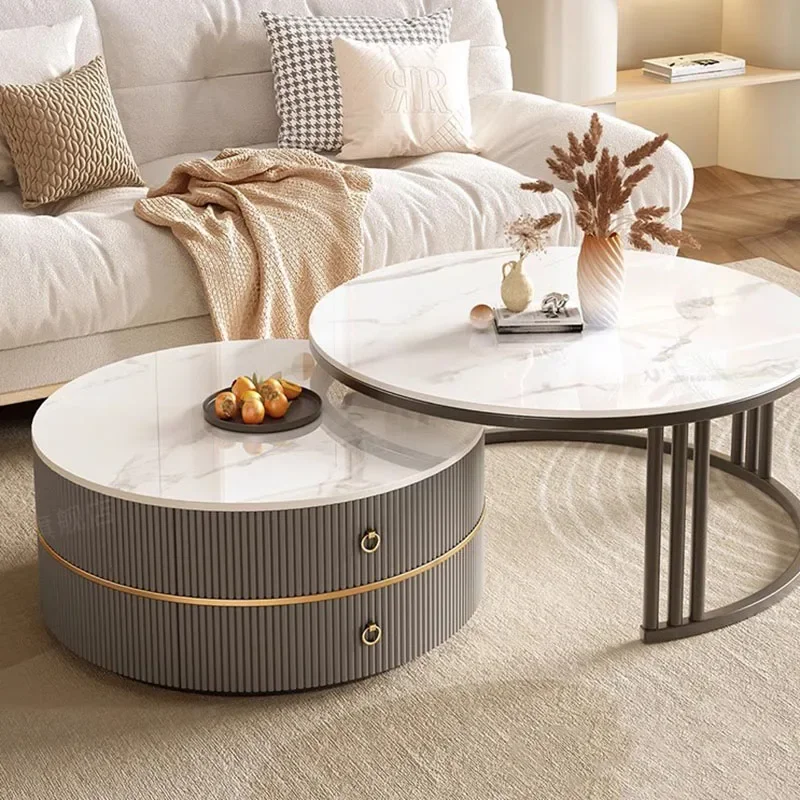 Designer Coffee Table Storage Accent Nordic Modern Table Center Salon Design Vintage Muebles Para El Hogar Nordic Furniture