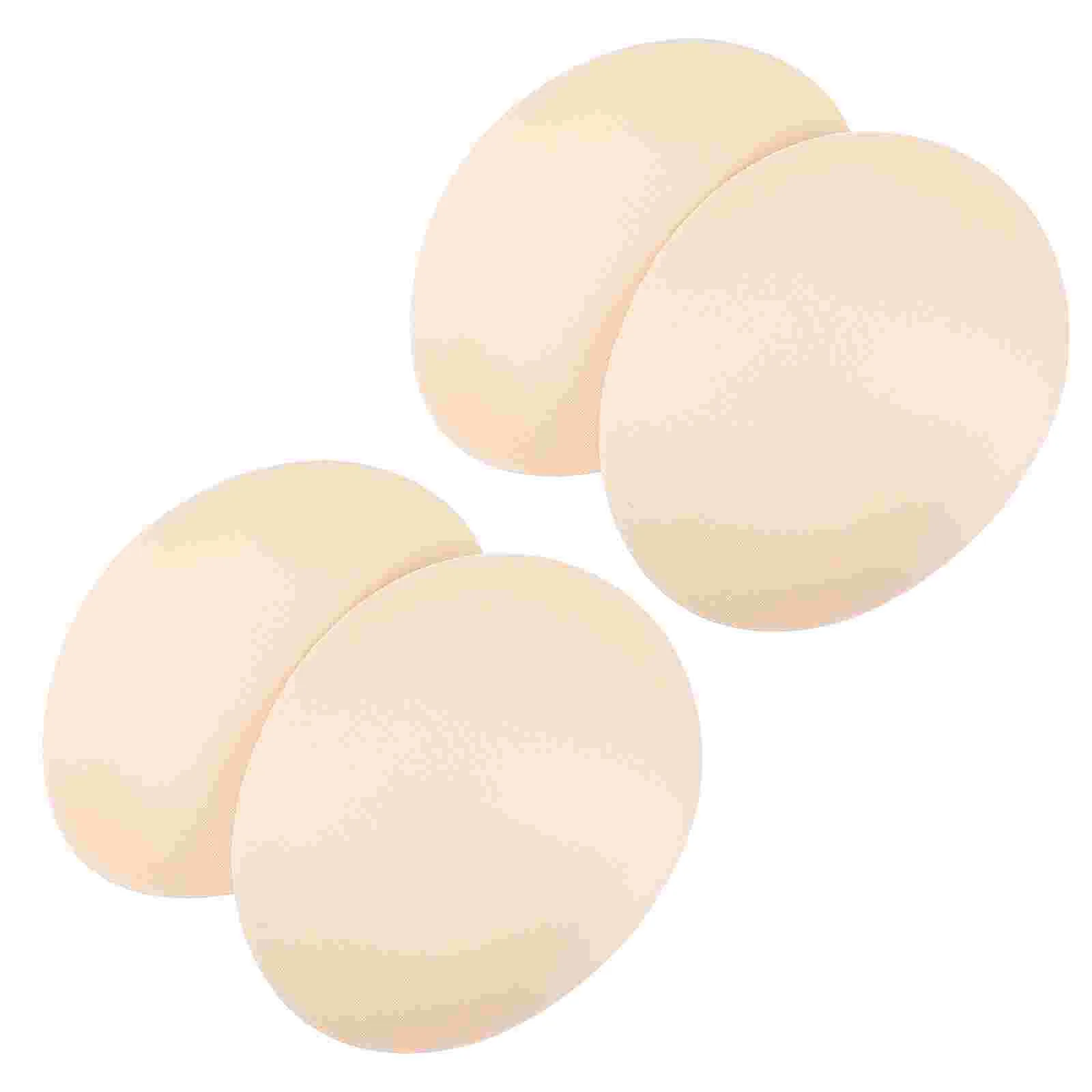 2 Pairs Stick Bras for Women Breast Pad Inserts Sports Sponge Wedding Dress Chest Cup