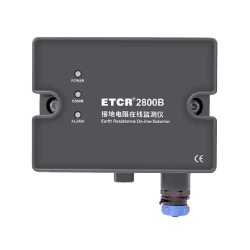 ETCR2800B Online Earth Resistance Tester High Precision Real-time Ground Resistance Monitoring Detector for Industrial Use