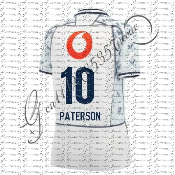 2026 Herren Schottland Rugby Trikot Grau mit Nummer Kurzarm Sportshirt Atmungsaktiv Fan Match Training Rugby Uniform Familien-Set – Detail 9