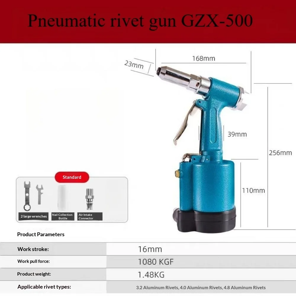 مسدس تثبيت هوائي صناعي، مسامير تثبيت هوائية وهيدروليكية، أدوات تثبيت أعمى للنافذة والباب #5