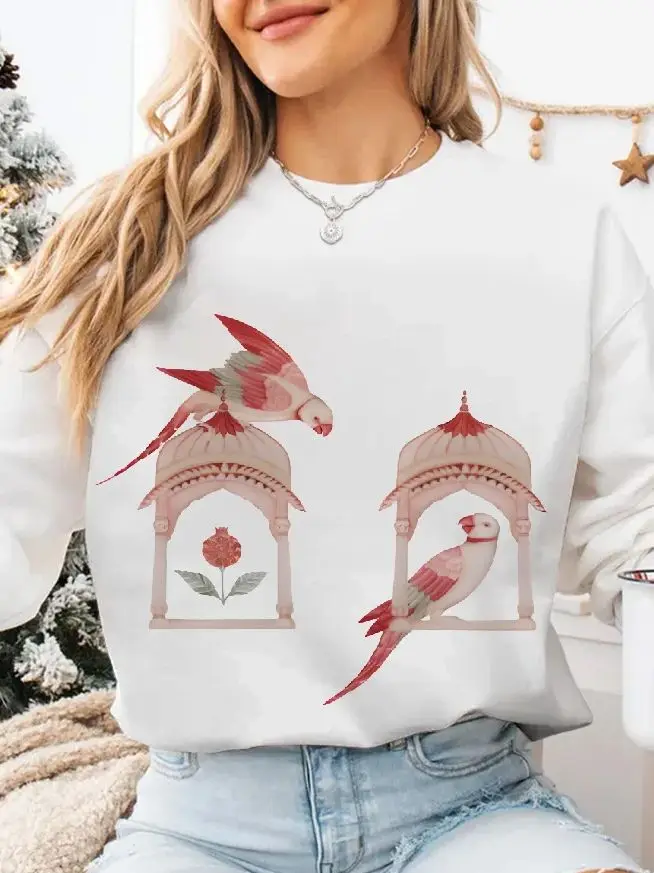 

Unique Elements, Trend, Y2k Sweatshirt Women, Oversized Hoodie, Cute Hand-Painted, Korean Style Graphic, Warm Fleece Fall Winter