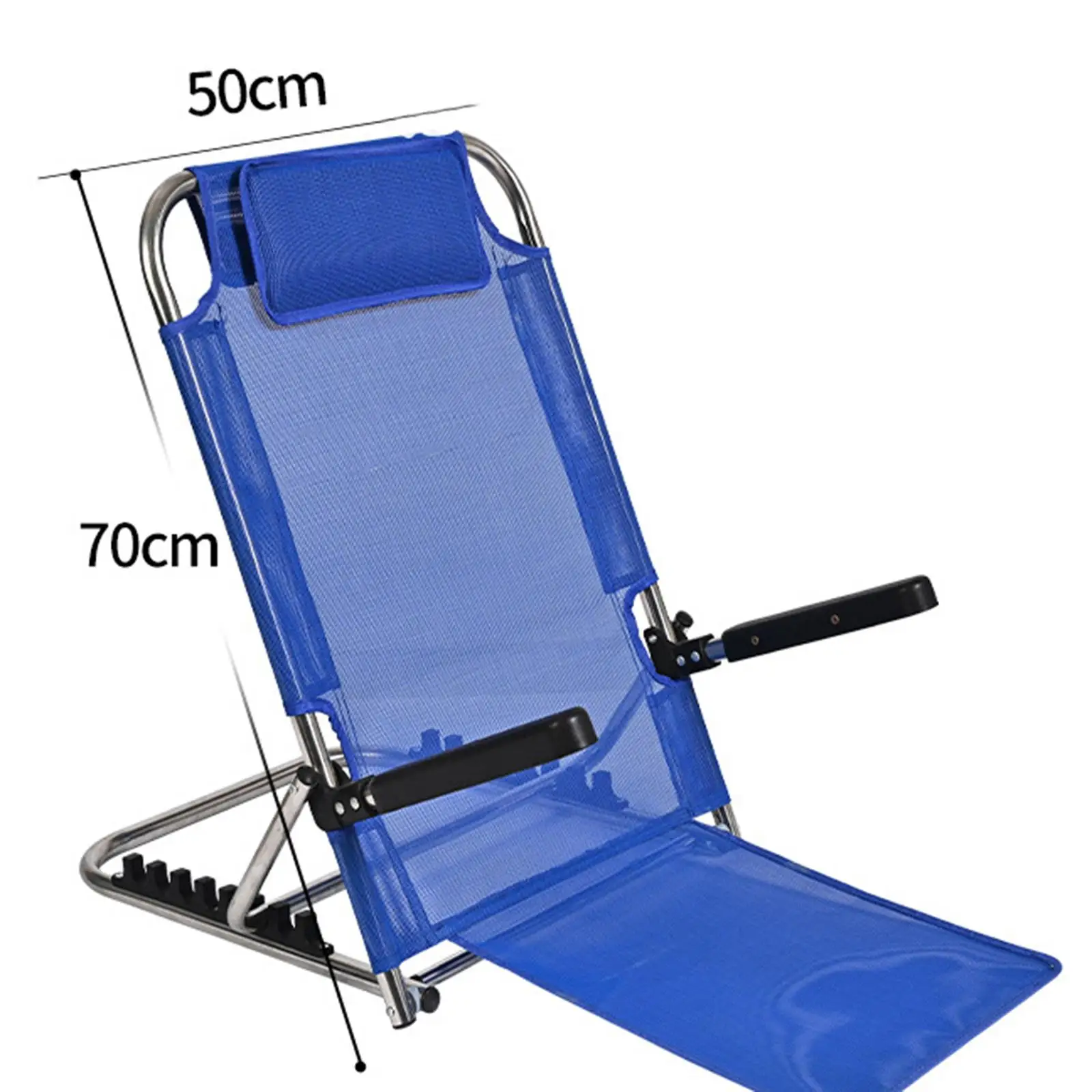 Floor Beach, Chair Beach Chair, Reading Bed Rest Pillow, Adjustable Portable Sit Up Backrest Bed Backrest for Elderly