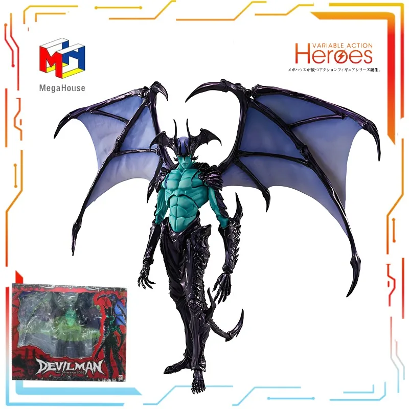 

MEDICOM TOY, оригинальная готовая подвижная кукла серии Devilman, аниме, экшн-фигурка, модель игрушки, коллекционные украшения, подарки для мальчиков