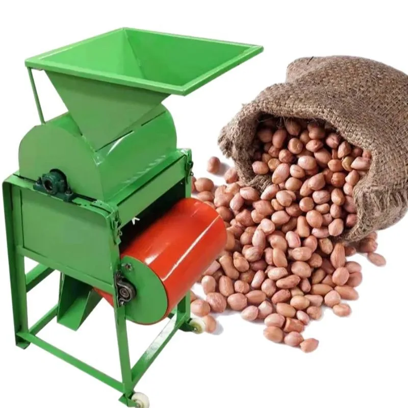 New peanut shelling machine Shell breaking oil mill Peanut shelling machine Electric household peanut thresher