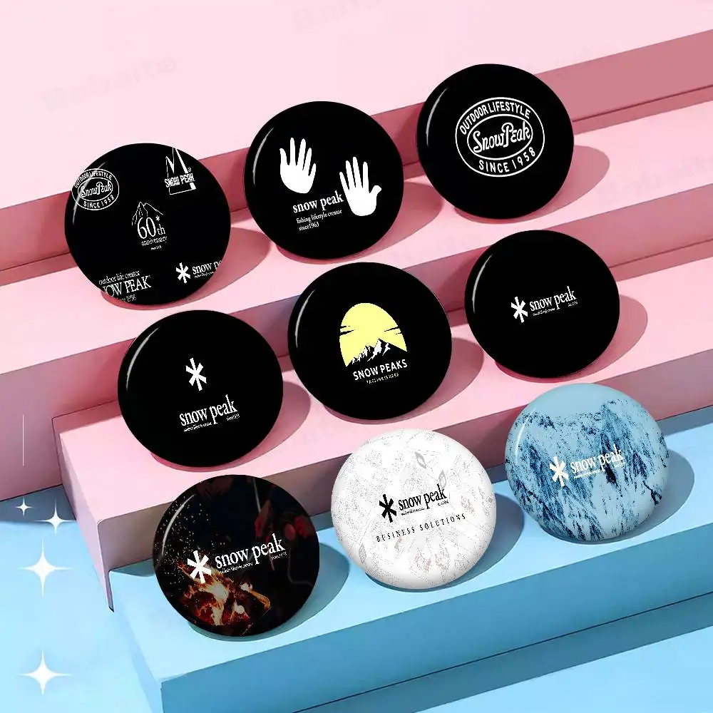 S-Snow Cool Super P-Peak 58mm Animals Funny Brooches Badge Backpack Clothes Gift Accessory
