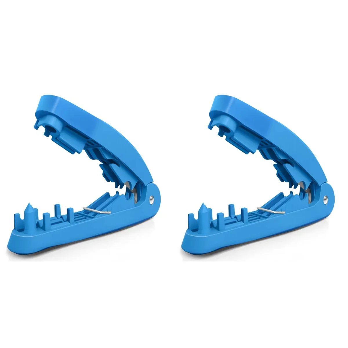 เครื่องมือสายเคเบิลเครือข่าย RJ45 แบบ 2X 4-อิน-1 พร้อมฟังก์ชั่นการตัด ปอก และยืดตรง ใช้ได้กับสายเคเบิล STP/UTP,B