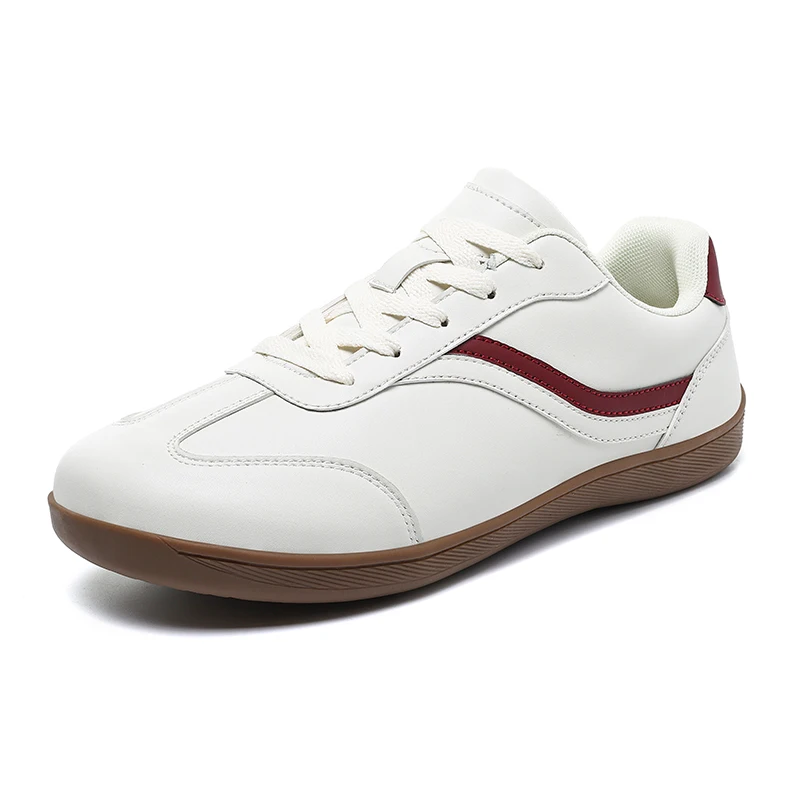 New Retro Men's Casual Sports Shoes Anti Slip White Shoes Board Shoes German Army Trainers Shoe