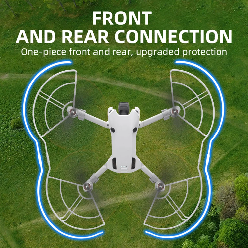 Propeller Guard for DJI Mini 4 Pro Propeller Guard Blade Protective Cover Anti-collision Ring Landing Gear for DJI Mini 4 Pro