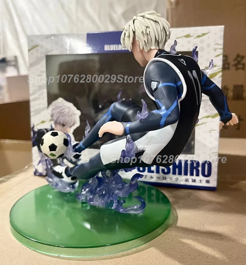 18cm Bluelock Seishiro Nagi Anime Figure #2056 LookUp Blue Lock Nagi Seishirou Action Figure Game Collectible Model Toys Gift