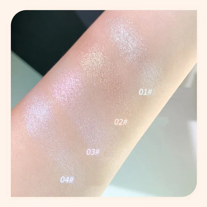 Aardappelpuree Bronzers Shimmer Markeerstift Palet Make-Up Gepolariseerde Glitter Oogschaduw Poeder Gezicht Body Shine Hoogglans Cosmetisch