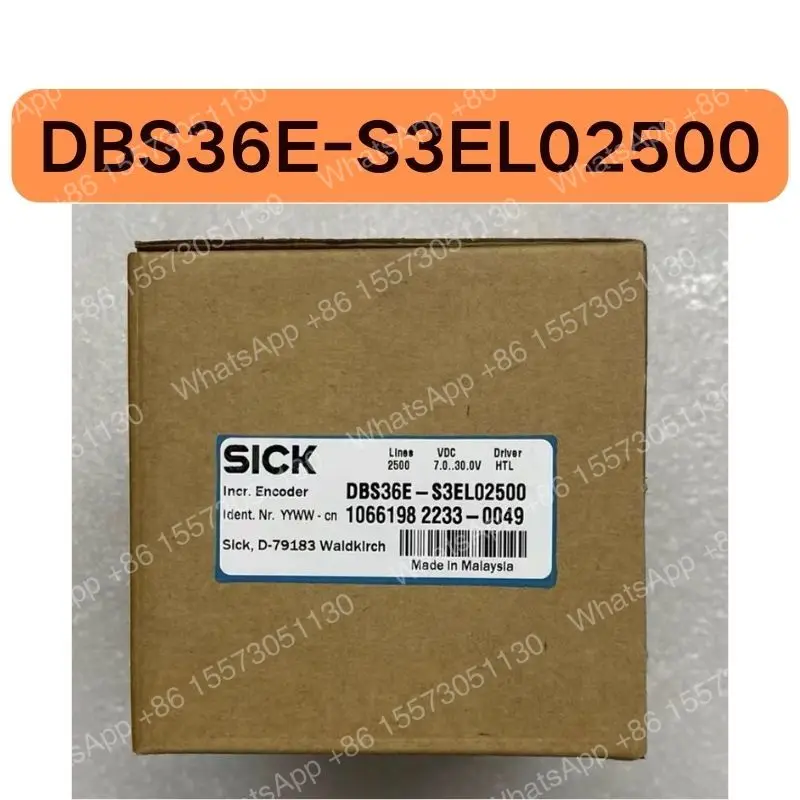 New incremental encoder DBS36E-S3EL02500 in stock for quick delivery