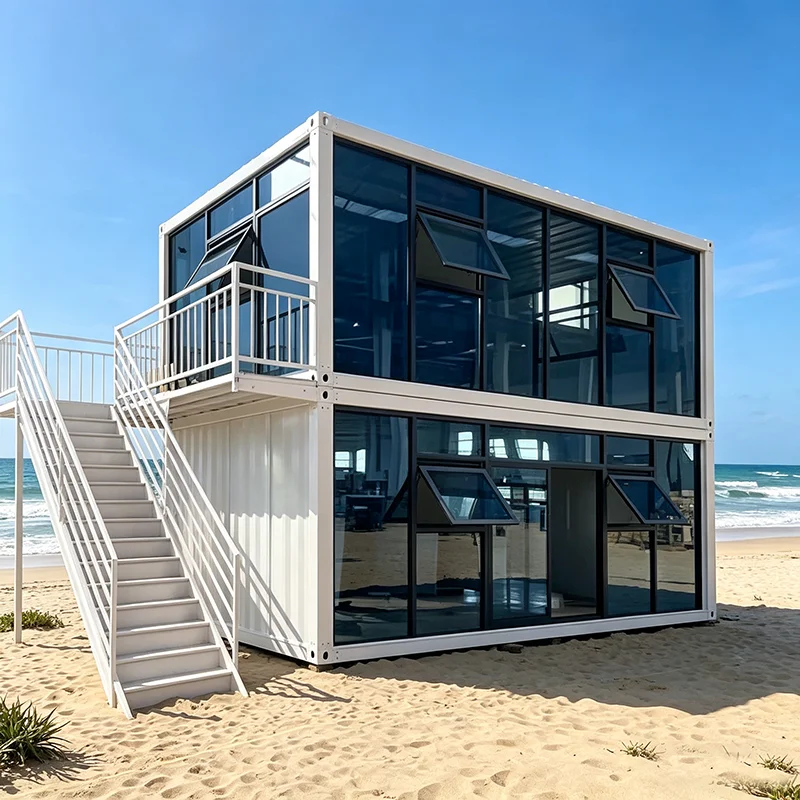 Customized 20/30/40ft Expandable Container House Camouflage Mini Home Tiny Homes Ready to Ship Made of Steel Sandwich Panel