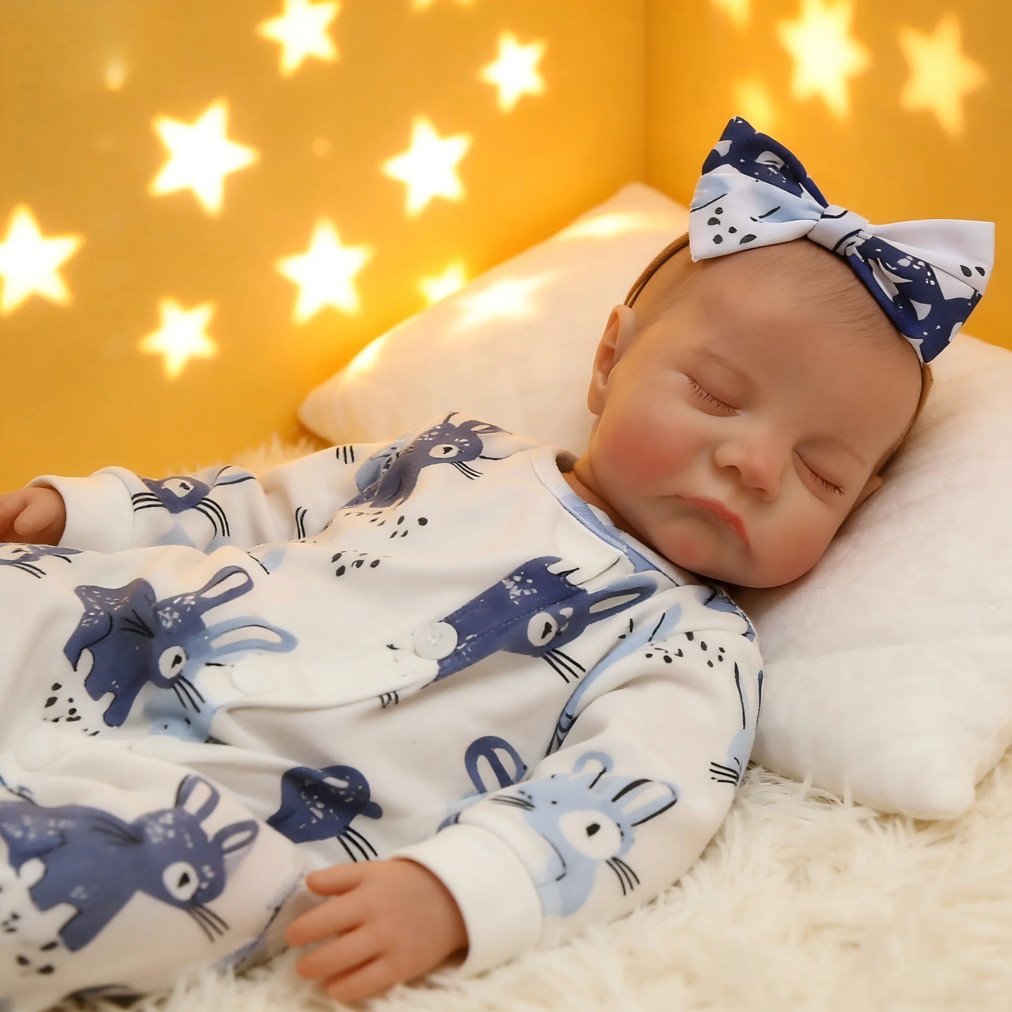 18-Inch Reborn Baby Dolls  - Realistic Newborn, Soft Weighted  Body, Adorable Poseable Real Life Doll– Gift for Kids Age 3+
