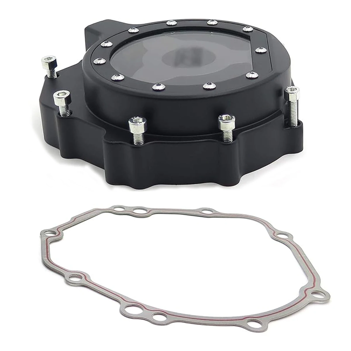 For Suzuki 04-05 GSXR 600 750 03-04 GSX-R 1000Z 06-11 GSR 400 600 11-13 GSR 750 Stator Engine Crankcase Cover See Through