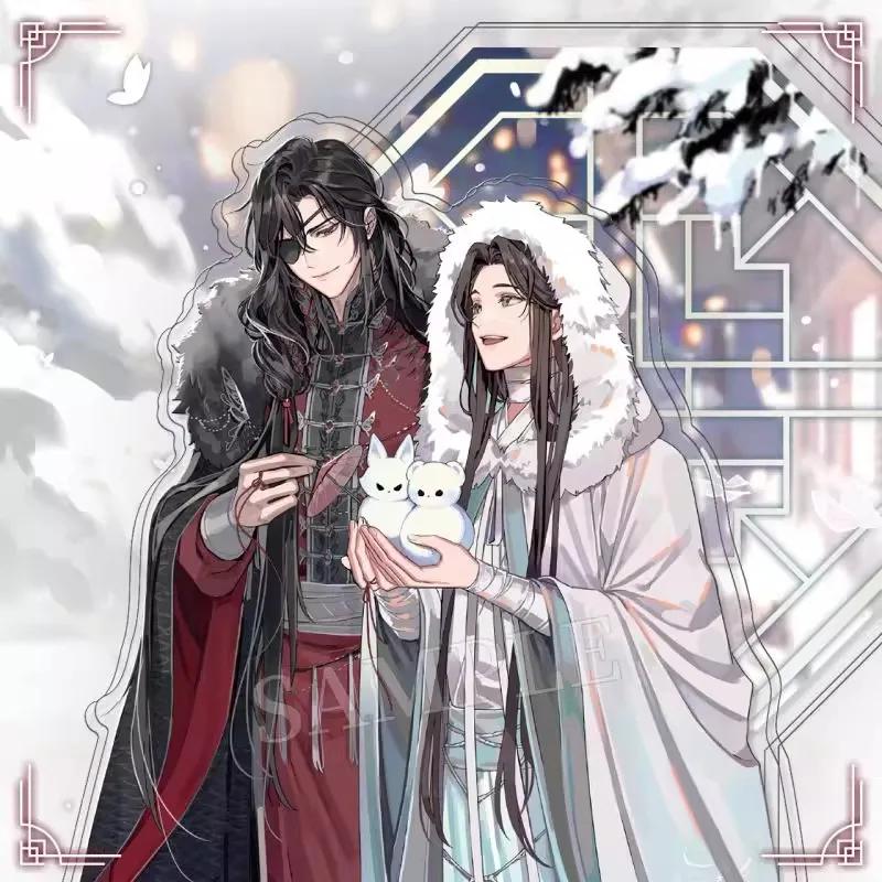 

Official BEMOE Heavenly Officials Blessing Genuine Tama Shinsetsu Series Anime Peripheral Double Acrylic Standees Ornaments Gift