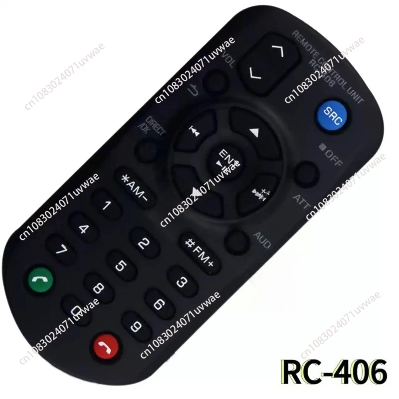 Mando a distancia de repuesto RC-406 para receptor de CD Kenwood DPX503BT KMM-BT328 DPX524BT KMM-BT228U DPX504BT DPX593BT