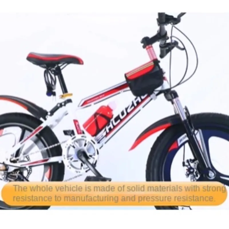 Mountain Bike 8-15 Years Old Variable Speed Disc Brake Children's Bicycle New Labor-saving Off-road Road Racing Student Bicycle