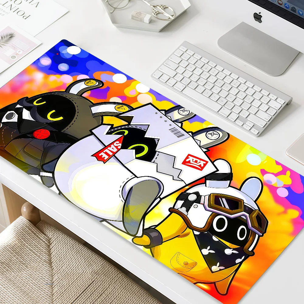 Bangboo Mouse Pad MousePad Non-slip Z-Zenless Lockedge Zero Office Student Gaming Thickened Large Writing Game Pad Zone Cushion