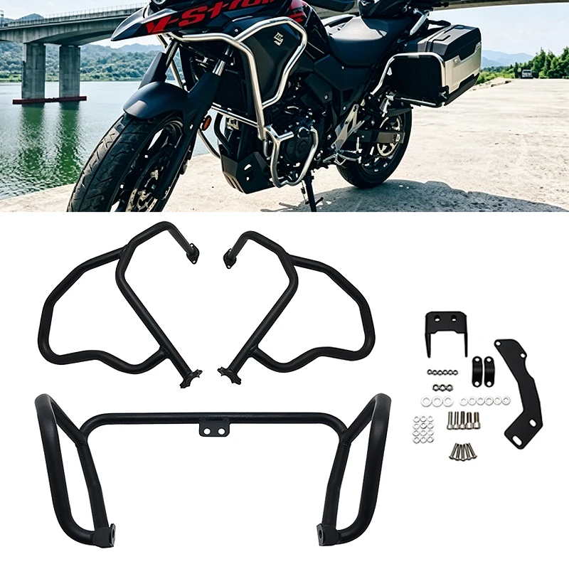 

Защита двигателя (верхняя и нижняя) и бензобака для мотоцикла Suzuki V-Strom DL250 2016-2020 (2019)