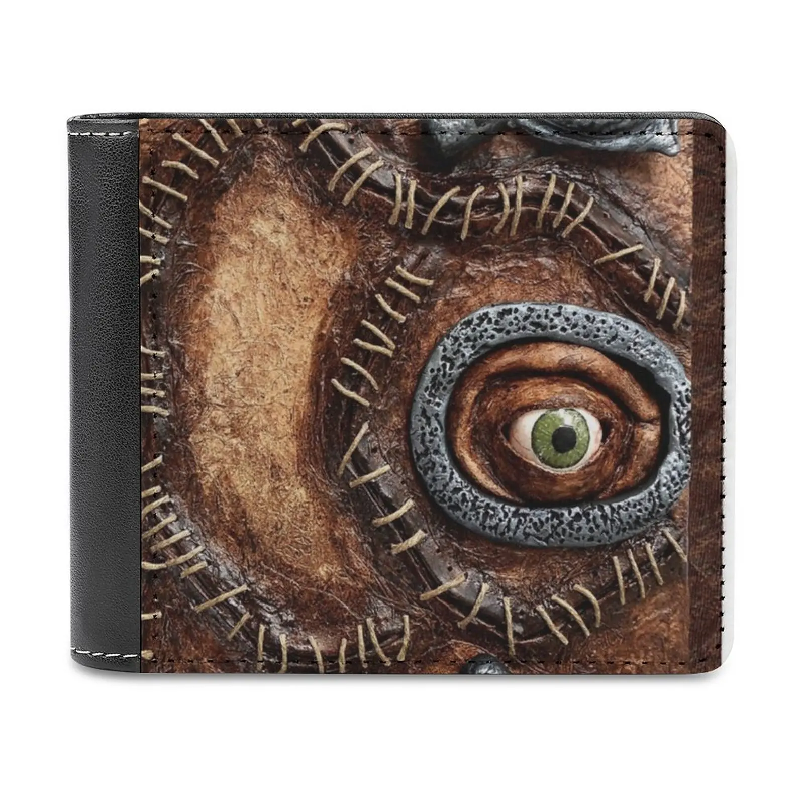 Winifred'S Book Leather Men Wallets Credit Card Holder Purse Black Wallet Spell Book Winifred Sanderson Witch Witchy