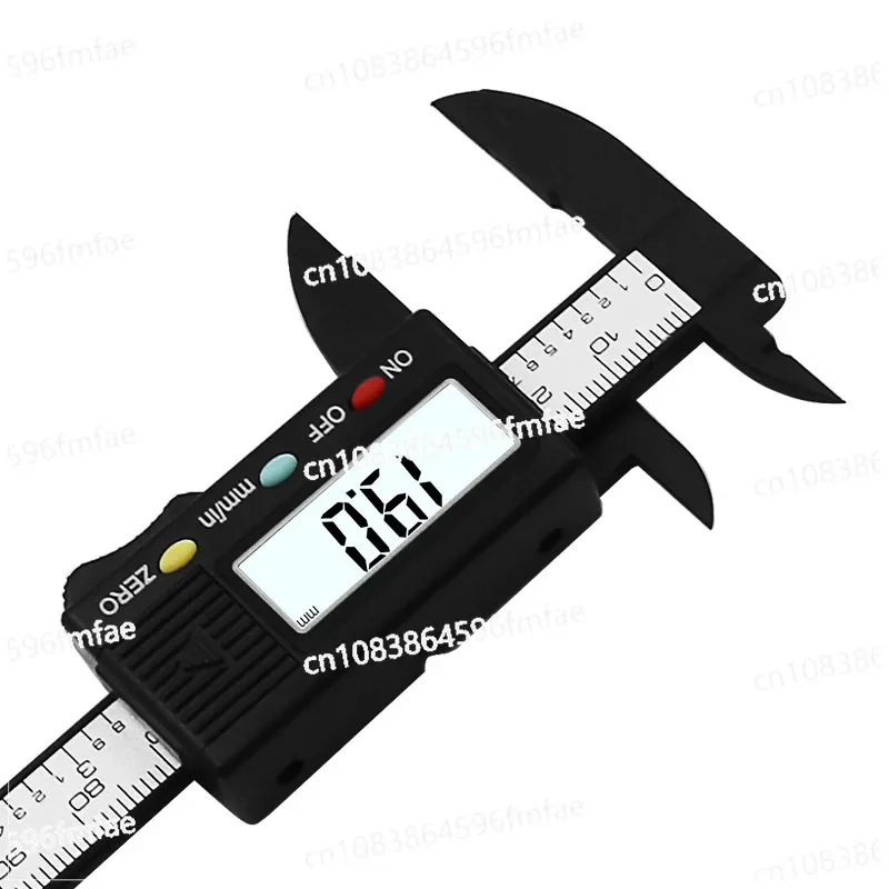 0-100mm Mini Caliper, Stationery, Jewelry, Plastic Electronic Digital Display, Measuring Vernier Caliper