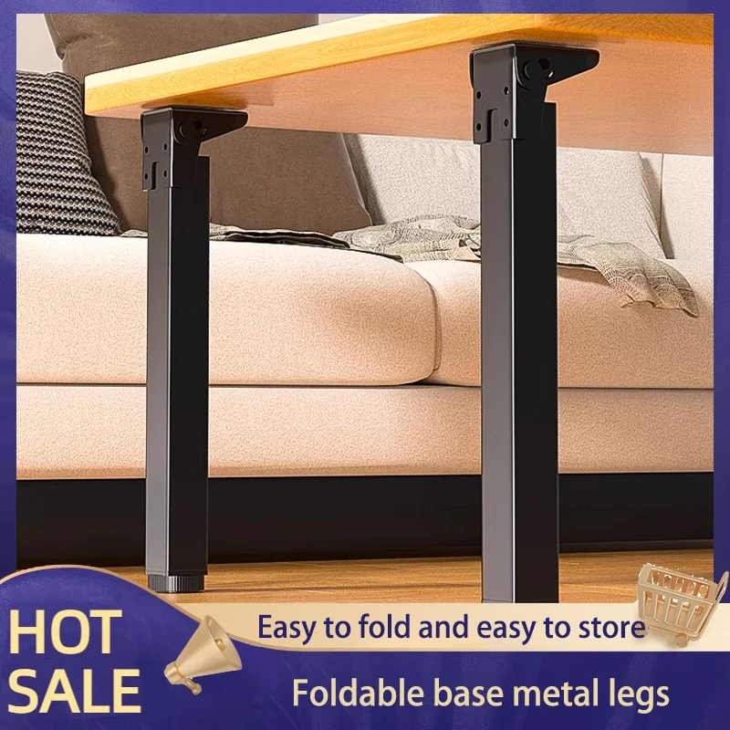 Foldable Support Legs Table Legs Bed Support Heightened Coffee Table Legs Metal Cabinet Legs Support Legs Storage Table Legs
