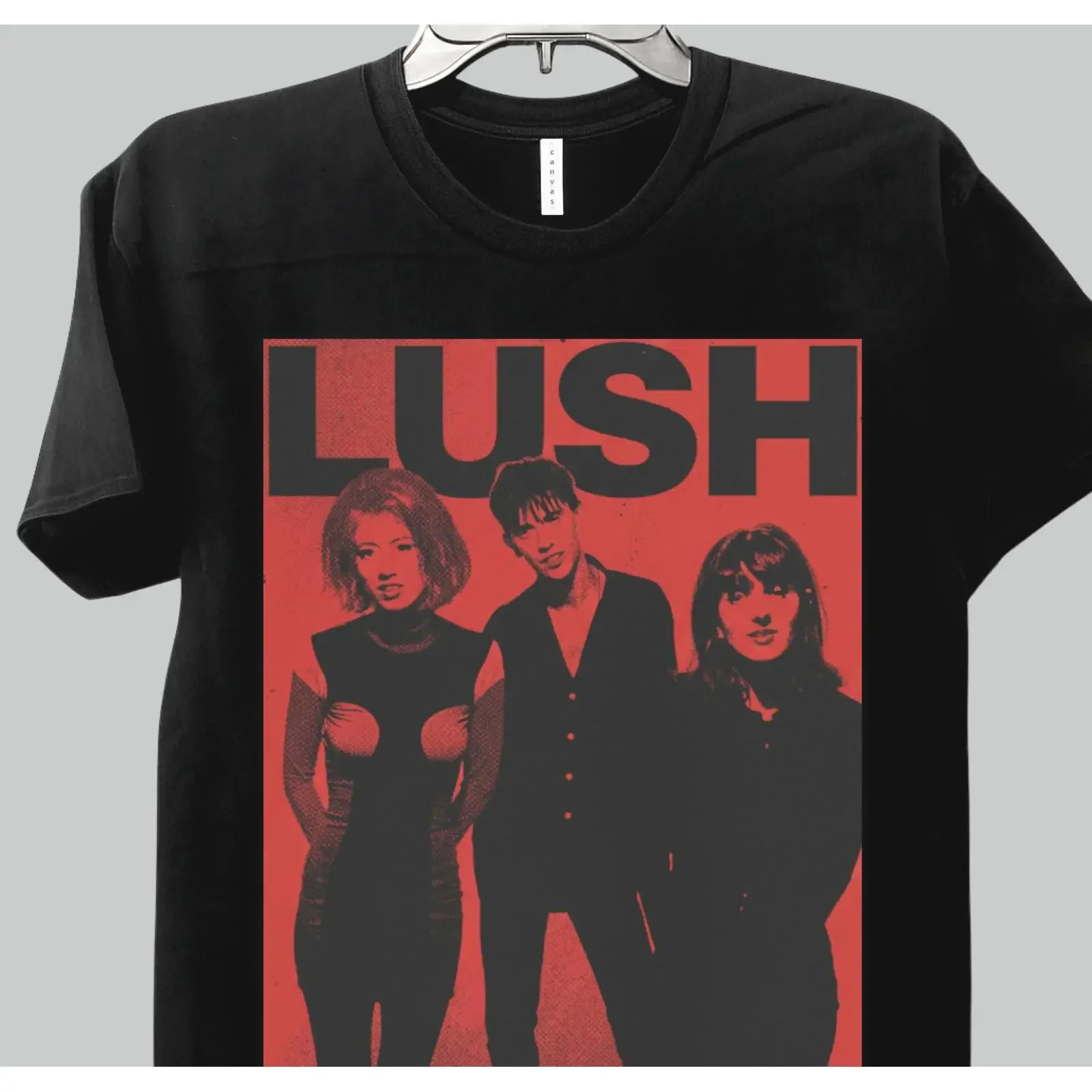 Lush T Shirt Retro Classic 90s Shoegaze Dream Rock Band  vintage Washed Breathable Stylish Top For Everyday Wear Versatile