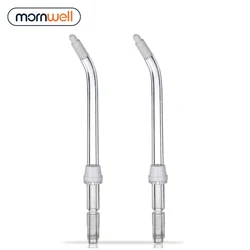 Irrigateur buccal pour les accolades et le blanchiment des dents, 2 embouts orthodontiques, D957 avec poignées Mornwell D51