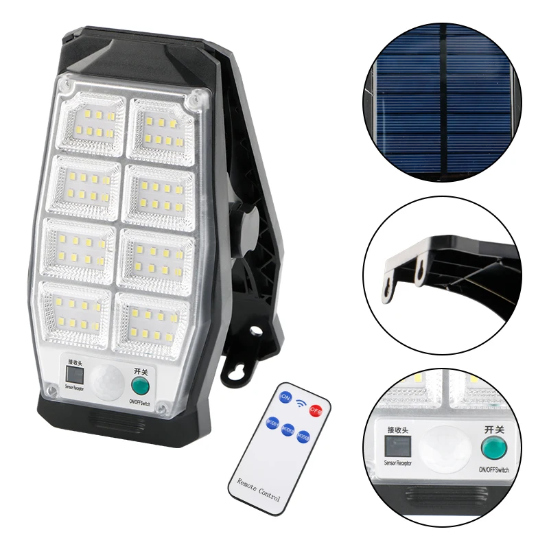 

Smart Library TOACH Solar Portable Clamp Light LED Outdoor Garden Clip Motion Sensor Lights IP65 Waterproof Security Light