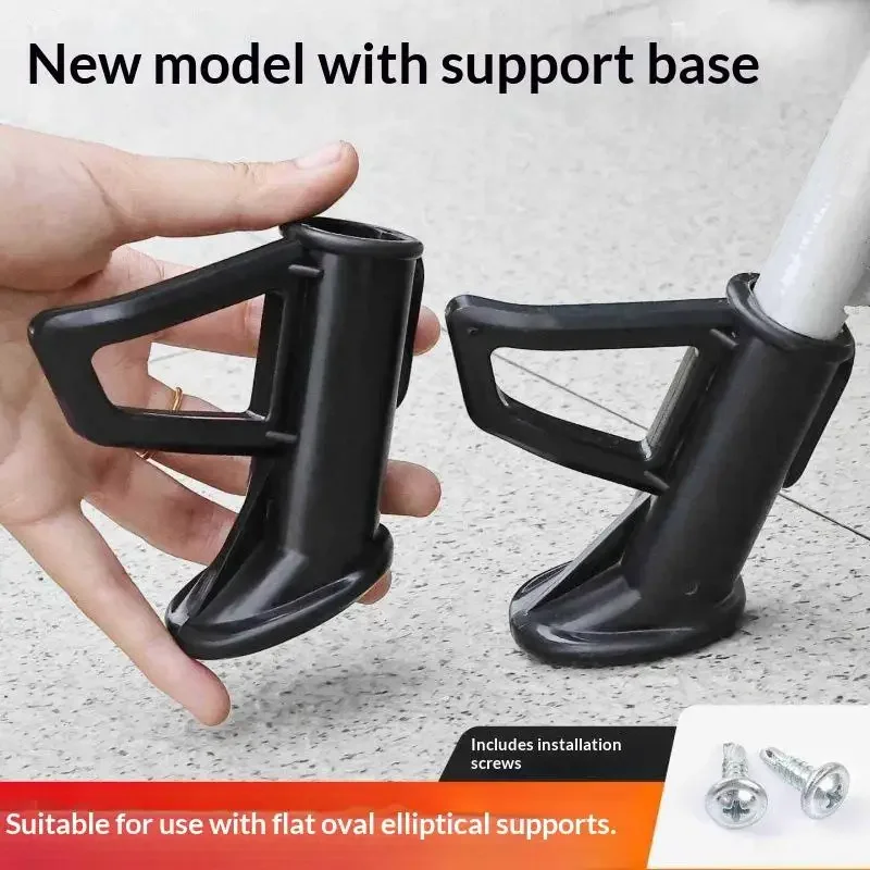 Motorcycle Side Stand Base Pad Kickstand Foot Protector For Electric Scooter Anti-Scratch Noise Reduction Stand Support 2PCS