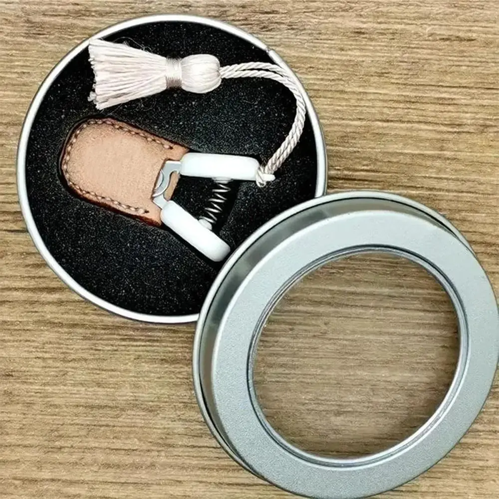 mit Schutzhülle Art Mini Hochpräzise Schere Metall Gerade Spitze Nähen Kleine Schere DIY Nähzubehör