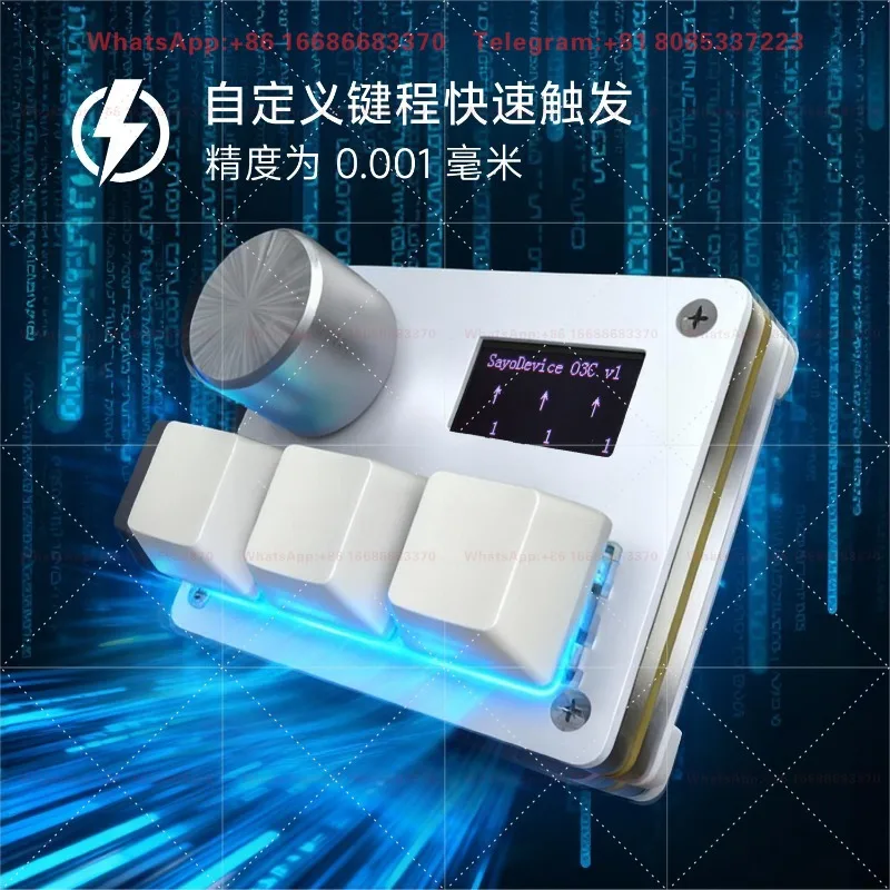 clavier-de-jeu-a-axe-magnetique-o3c-osu-rapid-trigger-bouton-personnalise-djmax-sayodevice
