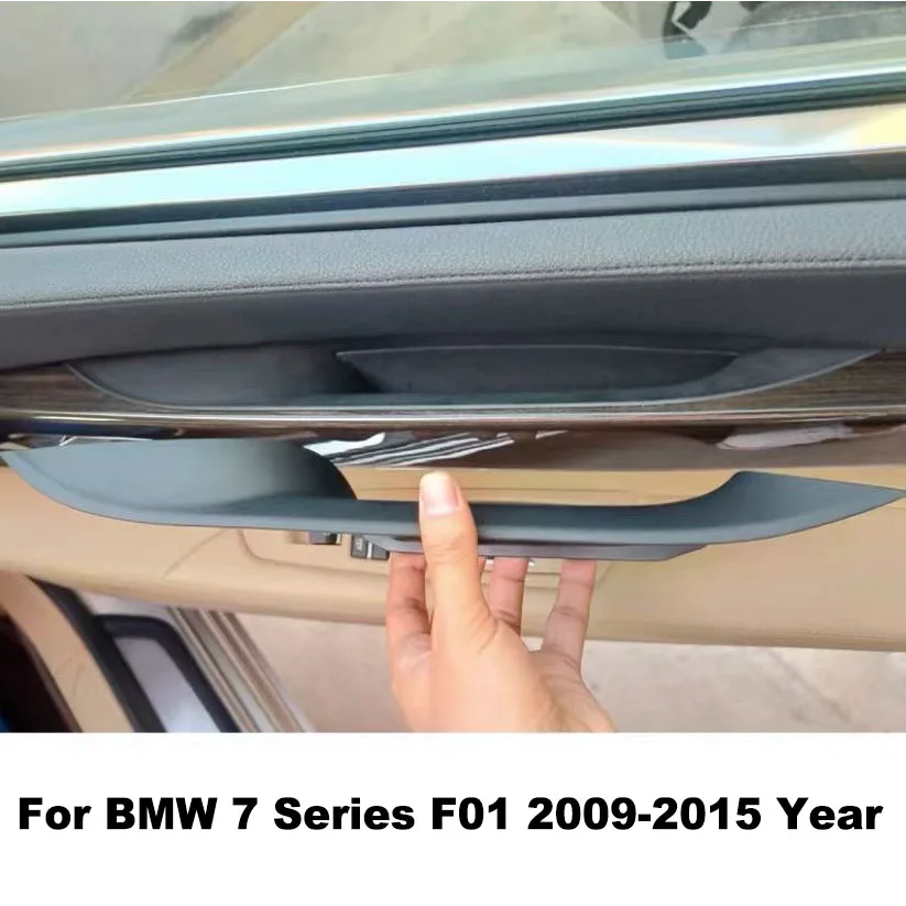 

F01 Car Door Handle Cover Fit For BMW 7 Series F01 730Ld 740i 740Li 750i 2009-2015 Front Row Left and Right Interior Door Handle