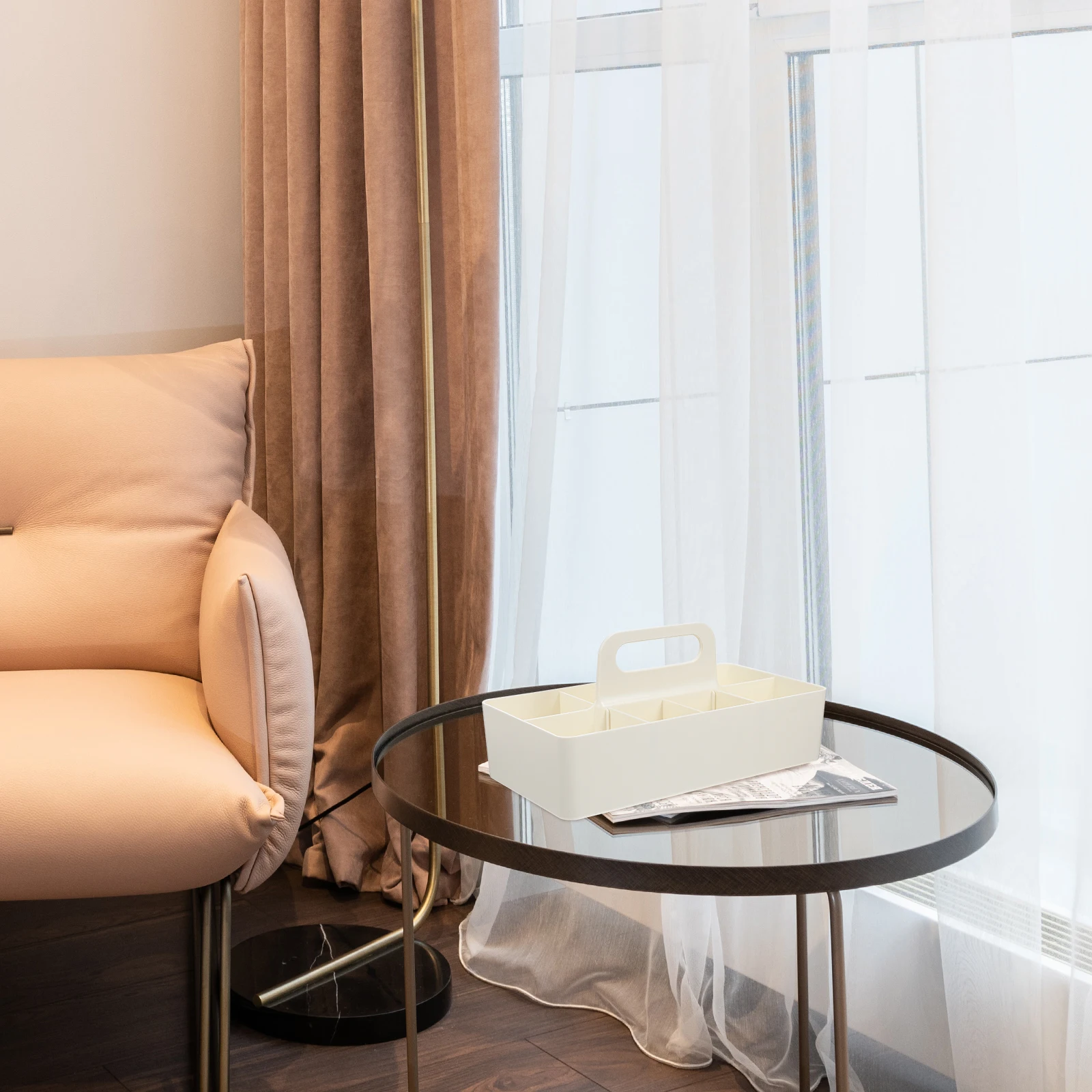 

Thicken Storage Box Heavy Duty Organizer For Makeup Cosmetics Brushes Daily Essentials Multipurpose Desktop Bathroom