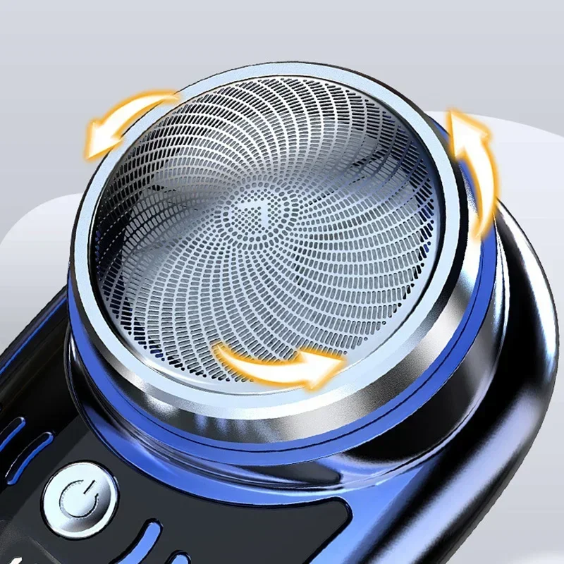 Xiaomi мини-электробритва USB перезаряжаемая водонепроницаемая мужская портативная дорожная съемная бритва триммер для бороды и тела подарок