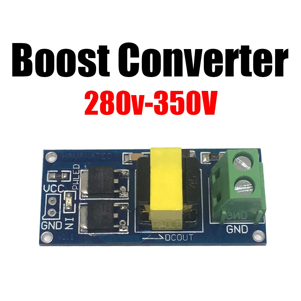 

DC-DC Boost Converter 3.7V-5V to 280v-350V 400V Power PSU Module Capacitor Charge charging Control solenoid valve