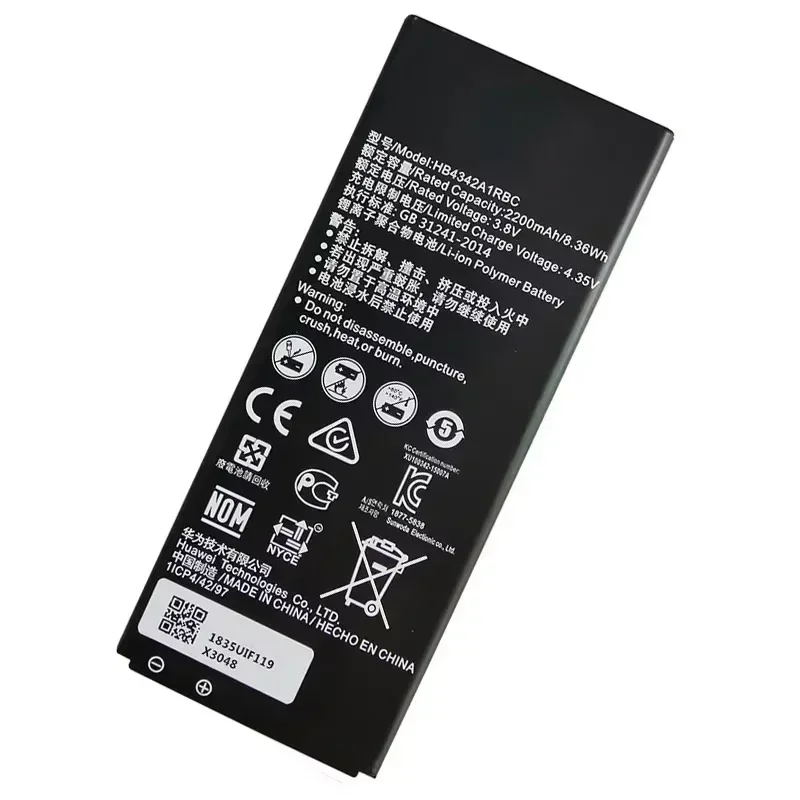 Original HB4342A1RBC Battery For Huawei y5II Y5 II 2 Ascend 5+ Y6 honor 4A SCL-TL00 honor 5A LYO-L21 2200mAh Fast Shipping