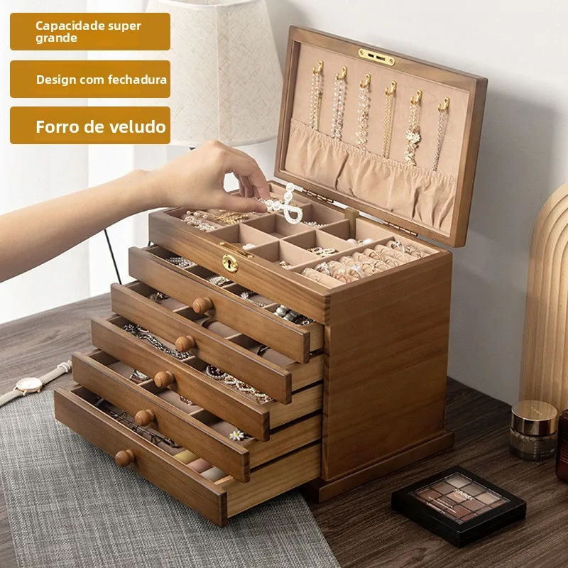 high-capacity-gold-jewelry-storage-box-vintage-elegant-necklace-earring-organizer-wooden-desktop-storage-solution-for-everyone