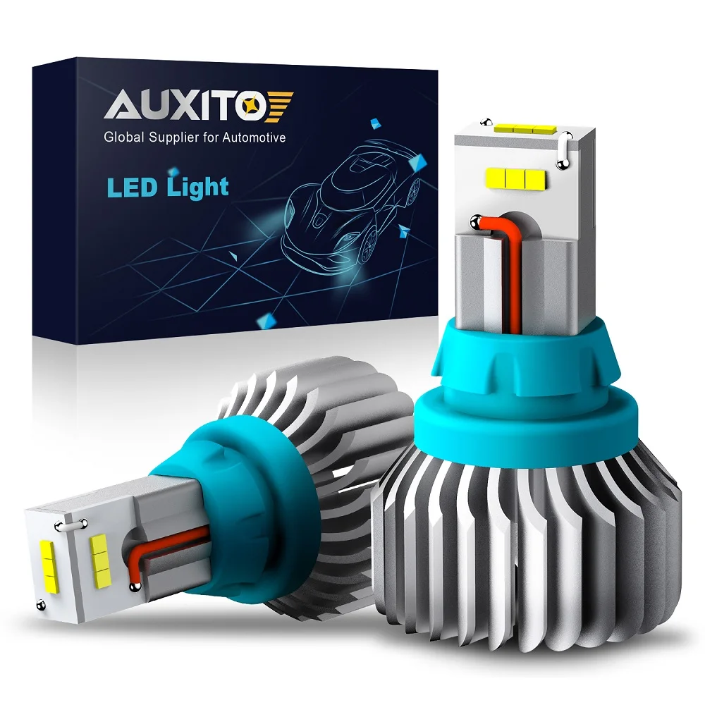 AUXITO 2Pcs T15 W16W CSP LED Bulb Canbus No Error Super Bright 12V Car Reversing Backup Light 159 147 156 921 912 T16 LED Lamp