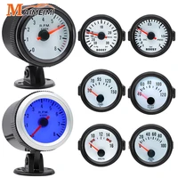 Tacómetro de calibre de 52MM, barra Psi Boost, temperatura del agua y aceite, voltímetro de presión de aceite, medidor de 0-8000 RPM para coche con motor de gasolina de 12V