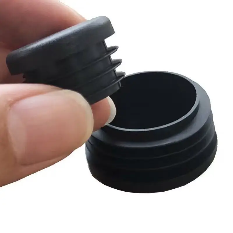 Round Plastic Blanking End Cap 10/12/13/14/15/19/20/22/27/28-100mm Chair Table Feet Cover Tube Pipe Insert Plugs Bungs Stoppers
