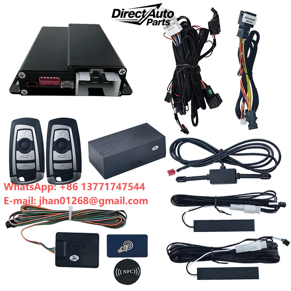 OVI 8900 PKE Keyless Entry Smart Car Start Car Remote Start Kit for W 3 Serious E90 E91 E92 E93 F30 G20 D Plug and Play