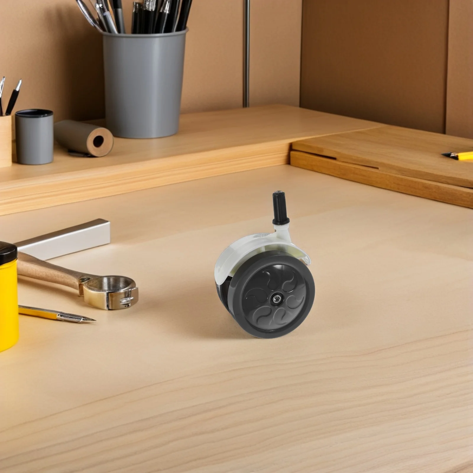 

4pcs Baby Stroller Wheels Replacement Dark Grey Swivel Caster For Walker Cart Universal Fit No Noise Rolling Easy